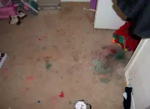 Wear and Tear on Carpet