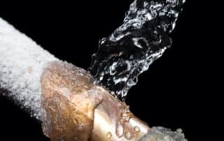 Burst frozen pipe | winter risk