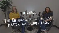 flood, water damage, sewer and drain backup - National Real Estate Insurance Group